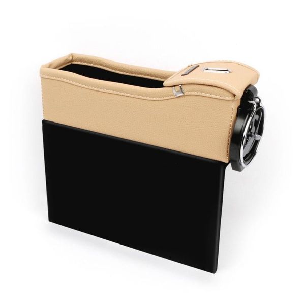 

car seat crevice storage box cup drink holder organizer auto gap pocket tidying for phone card coin case accessories hot