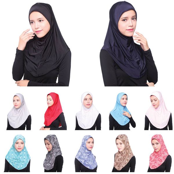 

2019 uae abaya dubai islam saudi arabia hijab caps women muslim turban hijabs shawl turbante mujer bonnet headscarf underscarf