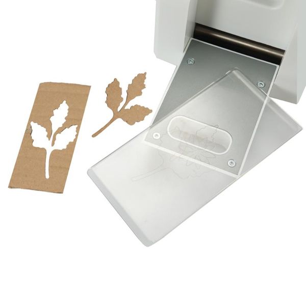 

new 2pcs paper embossing machine stencil plate hand crank diy replacement pad die machines cutter accessories exercise intellige