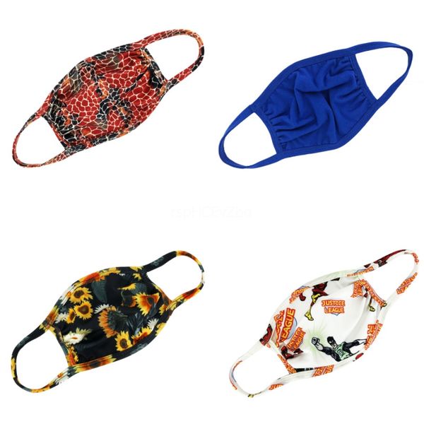 

cotton fa mask autumn men women er mout masks double layer windproof mask outdoor warm personality breatable masks 6 color ins#738, Black