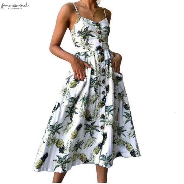 

summer women dress 2020 new vintage bohemian floral tunic beach dress sundress pocket red white dress female brand, Black;gray