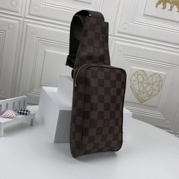 

luxury designer mens chest pack belt bag crossbody chest bags mens shoulder bag zipper messenger bags bolso bandolera sale