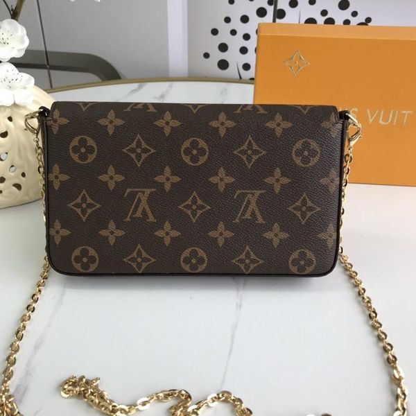 

trend classic womens leather chain crossbody bag wallet purses envelope clutch bag luxury designer ladies shoulder bags bolso bandolera