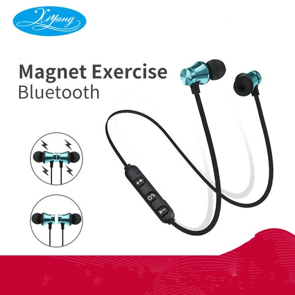 

factory direct xt11 magnetic suction bluetooth headset 4.2 wireless sports bluetooth headset headset spot