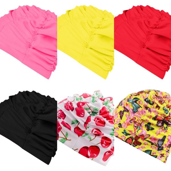 

new extra-large long hair ear protection cloth swimming cap fashionable comfortable swimming cap