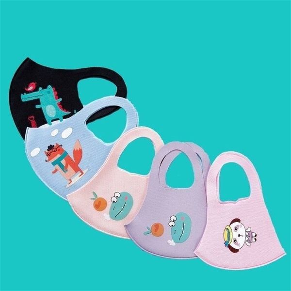

animals printed face masks printing mask crocodile dog fox washable mascarilla cute lovely girls boys kids ventilation 1 4sq c2