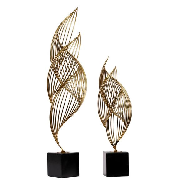 

european-style porch metal decoration model room office birds nest hardware marble light luxury soft home decoration