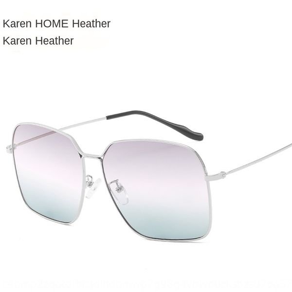 

new large frame sun 1927 trend polygon fashion men and women glasses sun glasses, Silver