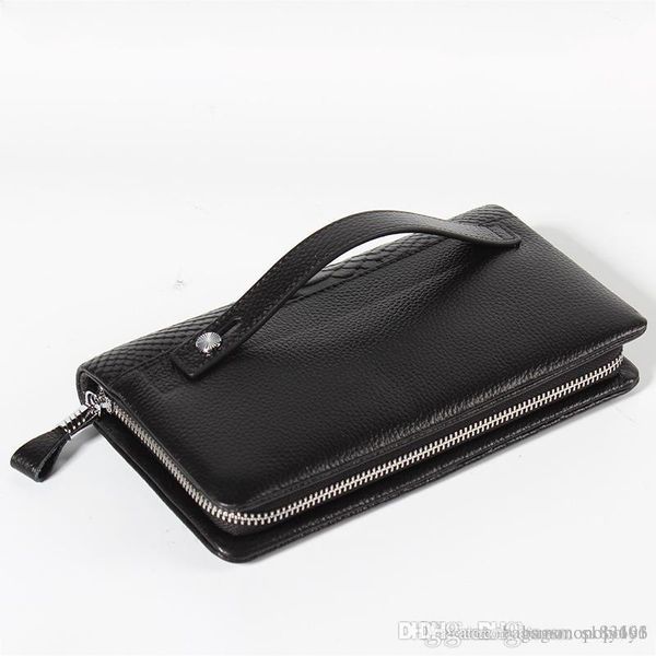 

2019 classic black genuine leather credit card holder wallet card case for man fashion thin coin purse pocket bag wallets designer handbags, Red;black