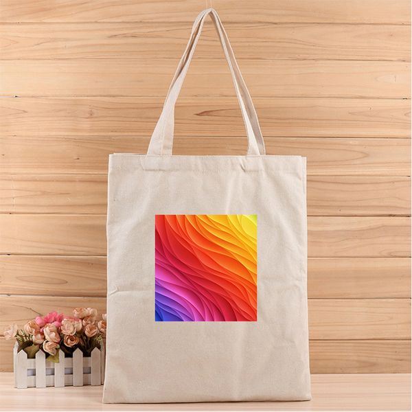 

1pc womens creative simple fashion canvas tote bags suits for shopping,gift,wedding, birthday promotion giveaways
