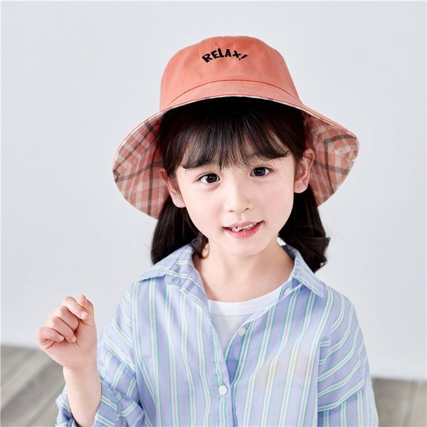 

new summer baby double-sided fisherman fisherman sunscreen men's and women's cotton sunscreen hat baby and children's sun hat, Blue;gray