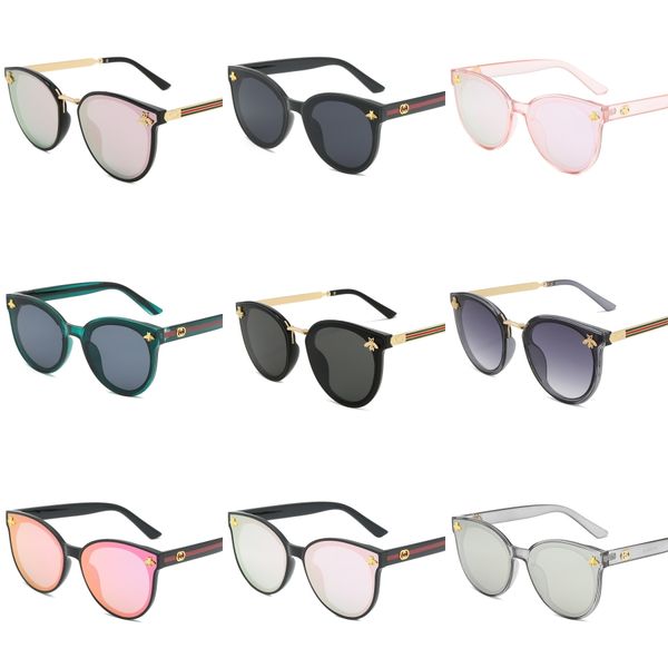 

western style fashion sunglasses new sports classic square uv400 vintage full frame buffalo horn glasses for women with#349, White;black