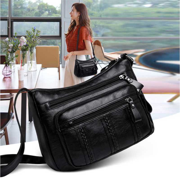 

2020 new middle-aged female bag joker atmosphere fashion female single shoulder bag his mother-in-law bags inclined shoulder