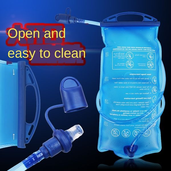 

i98pq outdoor 2l cycling running climbing hiking cross-country portable camping supplement thickened large capacity water bag bicycle bicycl
