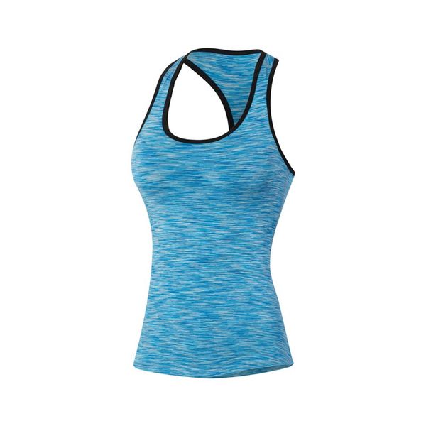 

quick dry vest workout camo stretch t shirt outdoor women running fitness sports yoga tank, Black;blue