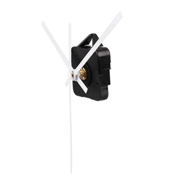 

1set plastic clock movement replacement white shaft mechanism diy repair parts