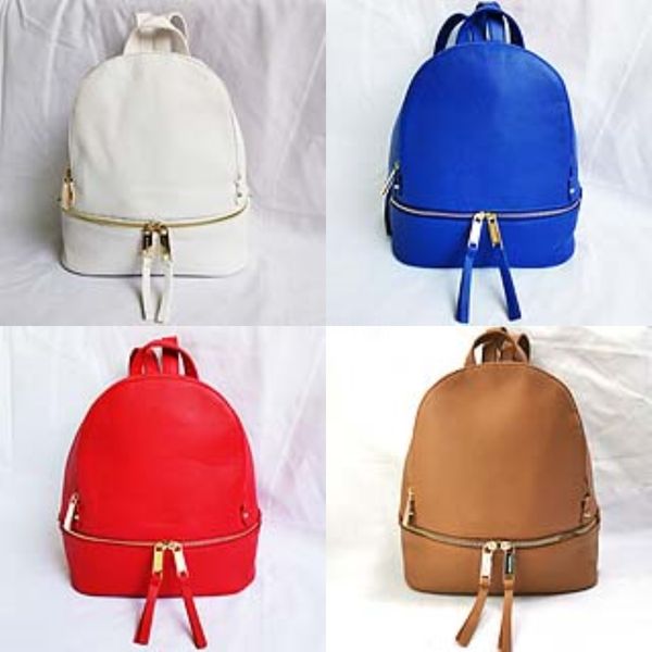 

2020 new style women backpack soft leather bookpack for teenage girls fashion contrast ladies crossbody bag#179