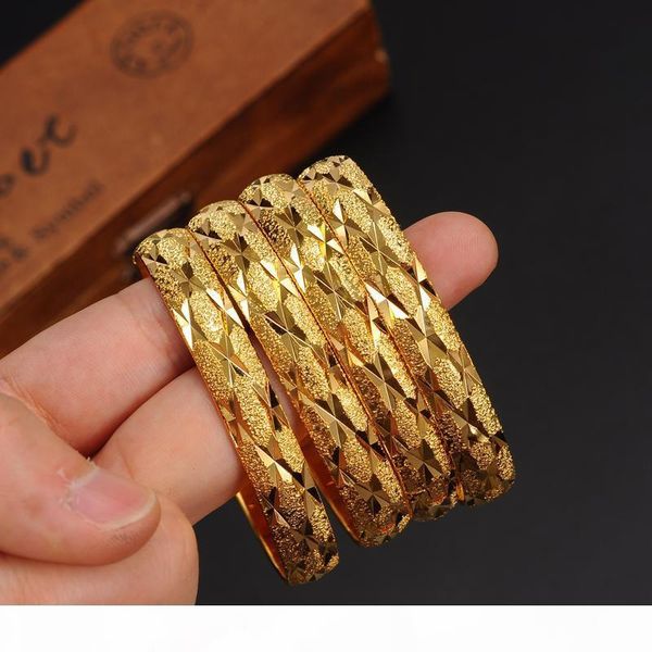 

whole saleopenable dubai 10mm wid gold bangles women men 1pc gold women bracelets african european ethiopia men jewelry bangles, Black