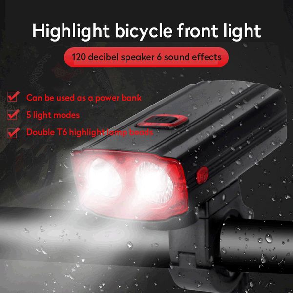 

bike lights light usb rechargeable bicycle lamp front headlight accessories