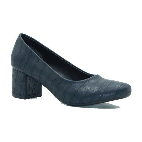 

aktenli women heels shoe 50111 navy blue aktenli, Black