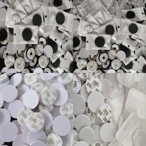 

factory price quality blank black and white phone stand and grip your own phone holder for tablets for iphone universal with white ruawx