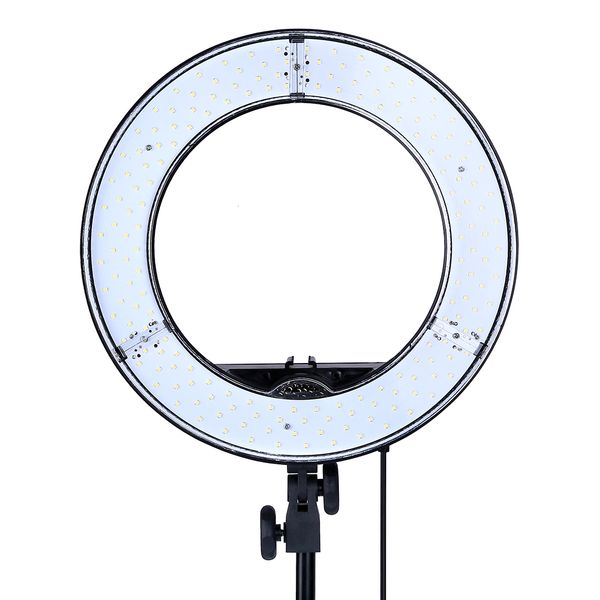 

qualityems or dhl p studio lighting 180pcs led ring light 5500k camera phone video light pgraphy dimmable ring lamp