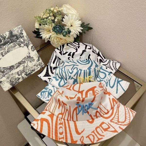 

2020 new star with the same style of women fisherman hat casual fashion letter bucket designer hat sun shade sunscreen hat, Blue;gray