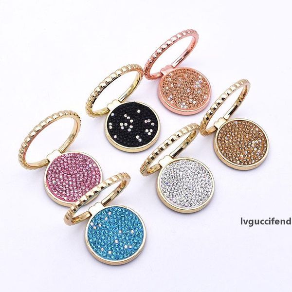 

universal bling diamond 360 degree rotation finger ring holder stand for huawei samsung s8 s9 note 9 android phone