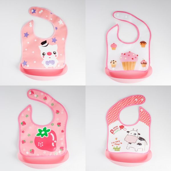 

baby dining towel napkin napkin removable baby waterproof bib saliva towel cartoon eva bib