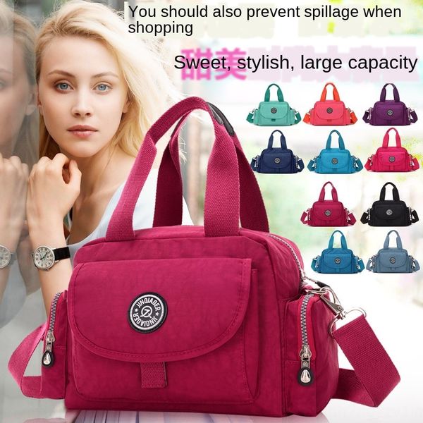 

new bags oxford canvas shoes jin qiaoer crossbody/shoulder multi-function canvas bag crossbody nylon bag oxford cloth bags shoes