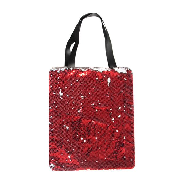 

sublimation blank tote bags sequins storage bags transfer printing consumables 5pcs/lot 40*34cm new style