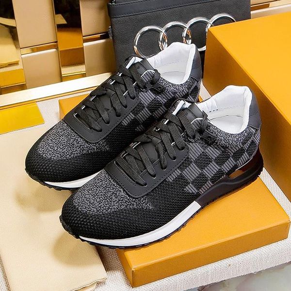 

men shoes run away sneaker luxury chaussures pour hommes casual mens shoes breathable l775 vintage zapatos de hombre men shoes casual style, Black