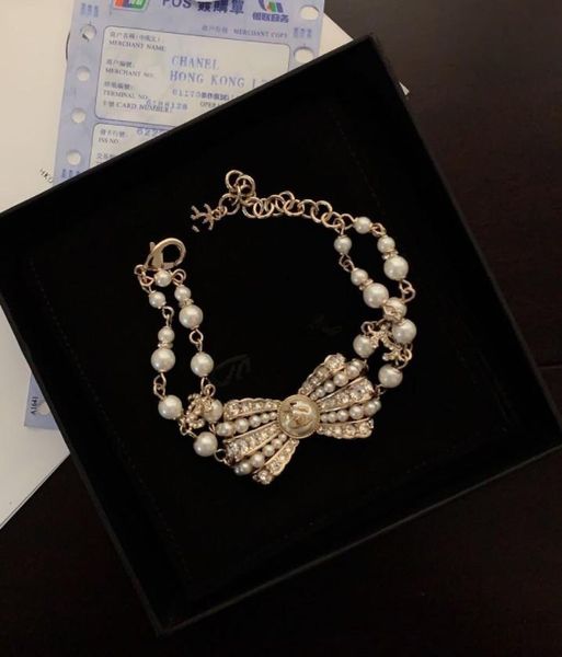 

women Bracelet 2020 new letter fashion Bracelet with box free shipping 060425