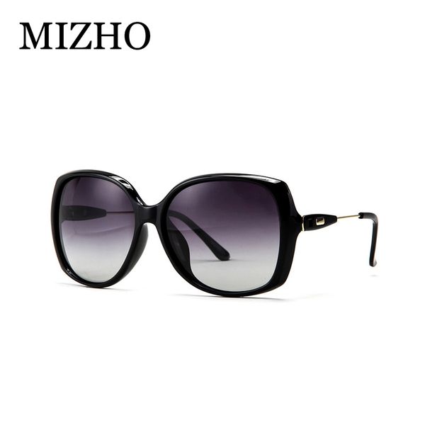 

mizho hd retro women sunglasses polarized driving original brand design anti glare shield sunglass ladies luxury, White;black