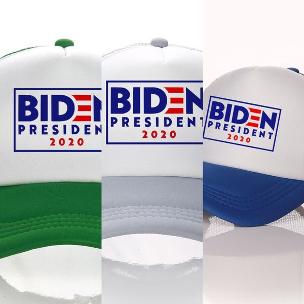 

qd23d biden president 2020 baseball hat ridn with biden letters print caps ball mesh patchwork summer visors outdoor sports headwear, Blue;gray