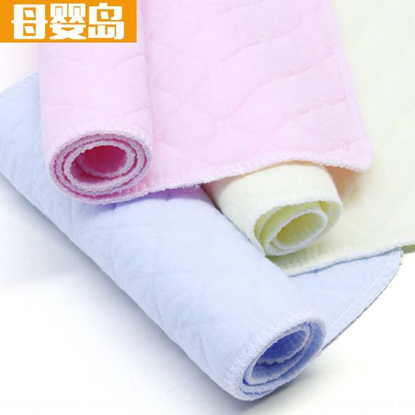 

newborn color ecological cotton diaper baby pure cotton three-layer diaper washable baby urine meson