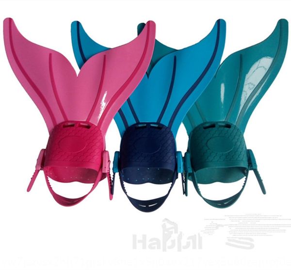 

new mermaid water water shoes flippers diving flippers children's swimming training frog shoes diving equipment