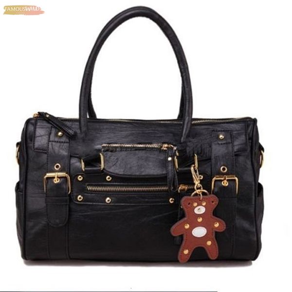 

womens handbag vintage fashion belt bear casual tote female shoulder bag messenger bag casual bag