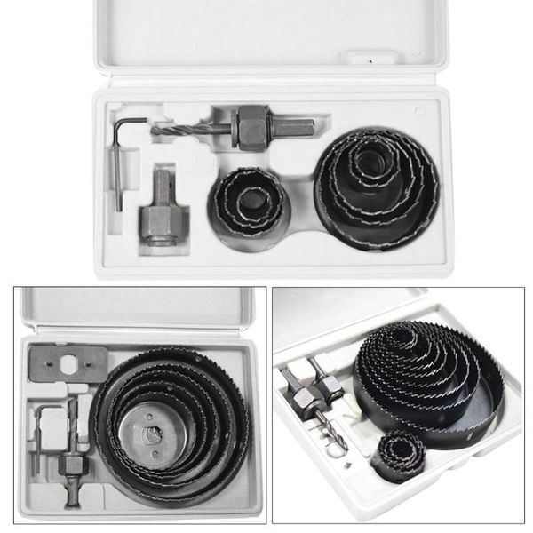 

furadeira black woodworking hole opener set gypsum board pvc wood woodworking drill set matkap
