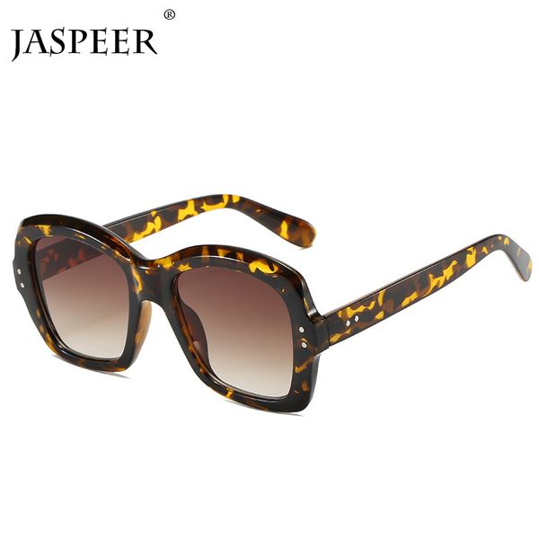 

jaspeer new sunglasses women men brand design 2020 vintage sun glasses black lens lady eyewear uv400, Blue