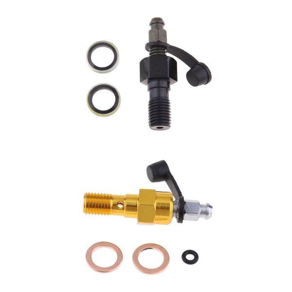 

2pcs alloy single banjo thread bleeder nipple washers 1.25mm