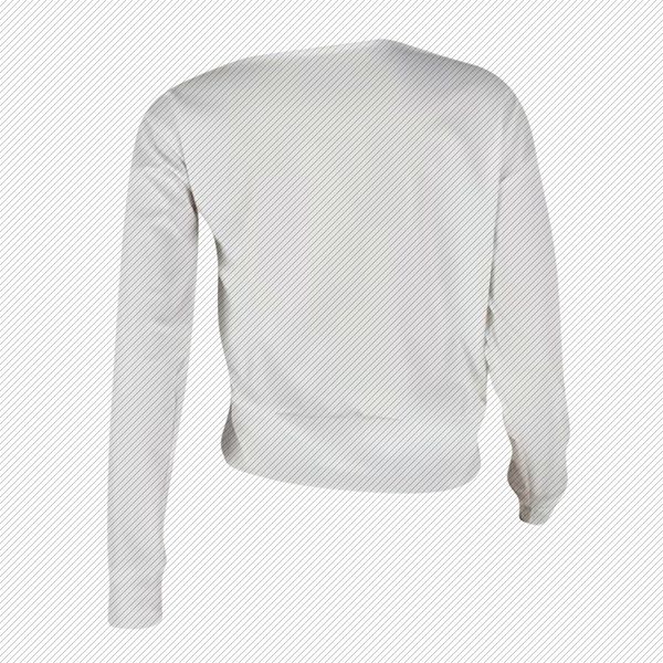 

j6049 european and american womens new long-sleeved autumn and winter t-shirt corns popular pattern shoulder womens shirt, White