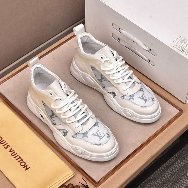 

029 men's designer casual sports shoes and famous brand outdoor casual shoes, fast delivery in the original box, Black