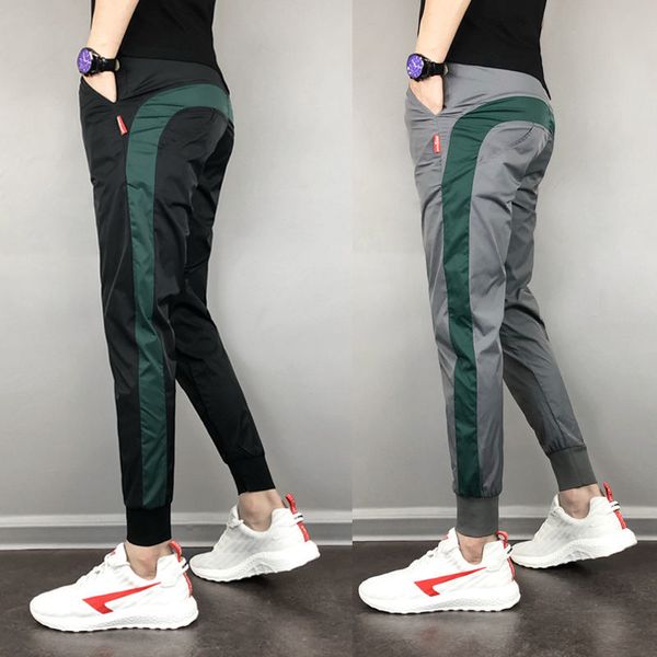 

mens sweat pants 2020 men popular casual sports pants mens joggers fashion streetwear men formal casual clothing, Black