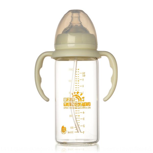 

детские принадлежности 300мл широкий рот кристалла алмаза кристалл алмаза стеклянная бутылка стеклянная бутылка с ручкой