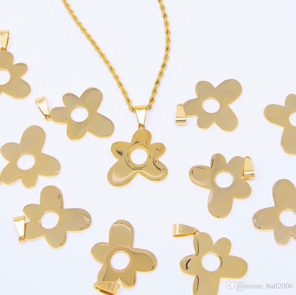 

golf wang tyler the creator necklace hip-hop rap personality fashion men and women's floret necklaces, Silver