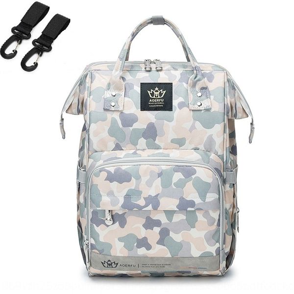 

mummy bag shoulder large capacity backpack multifunctional outdoor leisure mother and baby backpack travel usb charging mother bag