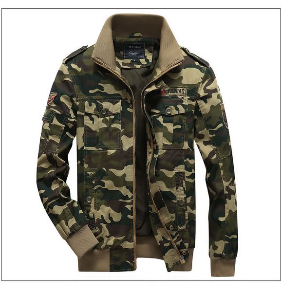 

puffle jacket wholesale new american military style camouflage jacket mens autumn and winter collar fashion mens jacket, Black;brown