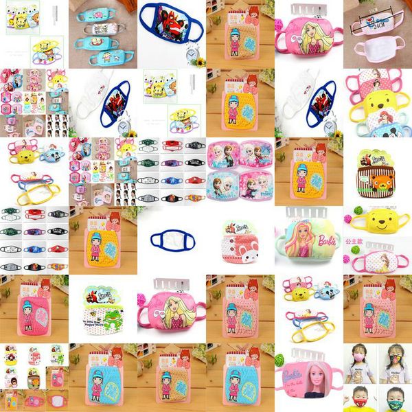 

cloth cartoon face mask tapaboca outdoor reusable washable cloth mouth mask face shield cloth cartoon half off fyvsb abc2007, Black