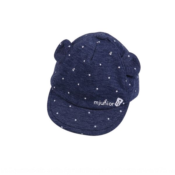 

cotton soft brim baby duck tongue baseball male and female baby skin-friendly baseball cap breathable summer and autumn newborn cap, Blue;gray